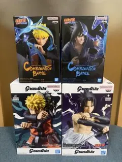 A*☆様 NARUTO ナルト サスケ フィギュア 4体セット