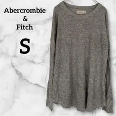 Abercrombie & Fitch 【S】 Soft Cozy メランジロゴ