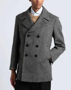 ☆新品☆MaisonMargiela メゾンマルジェラ ヘリンボーンPコートのサムネイル