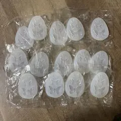 14個セット　まとめ売り　シリコンモールド 蝶 ちょうちょ 3連 レジン