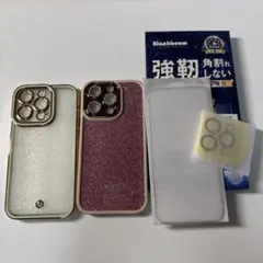 iPhone14Pro ケース　ガラスフィルム2種