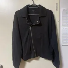 AZUL by moussy ライダースジャケット ブラック Mのサムネイル