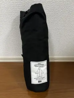 KiU NEW STANDARD RAIN PONCHO ブラック