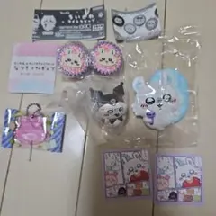 ちいかわ　モモンガ　セット　ライトクリップ　おやつチャーム　クロミ