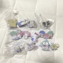 サンリオキャラクタークリップ 12個セット