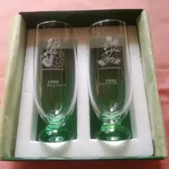 【未使用】ミッキー&ミニーのペアグラス　【非売品】