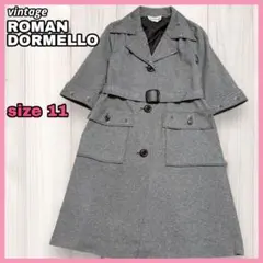 【ヴィンテージ】ROMAN DORMELLO ロングコート 吉忠 昭和レトロ