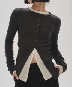 TODAYFUL Silkwool Knit Cardigan グレーのサムネイル