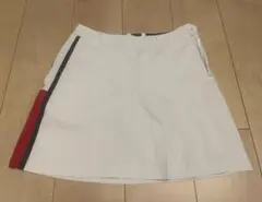 トミーヒルフィガーゴルフ　M スカート　フリル　プリーツ　ホワイト　春夏のサムネイル