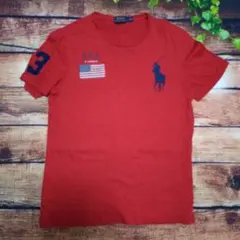 美品★メンズM ポロラルフローレン　ビッグポニー　半袖Tシャツ