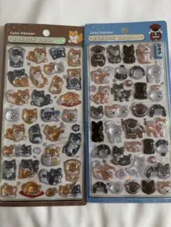 ボンボンドロップシール 和柄 新作 第2弾 和犬 柴犬 日本犬