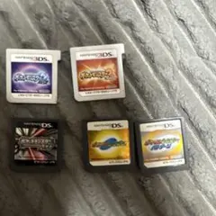 ポケットモンスター ソフト 6本セット プラチナ サンムーン ポケモンレンジャー