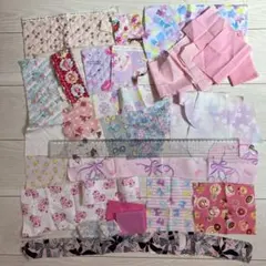 ピンク系 生地 布 はぎれ ハギレ セット いろいろ 女の子 ハンドメイド
