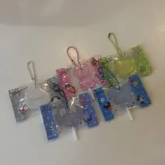 ディズニー キャラクター ロリポップ風 アクリルキーホルダー 5種