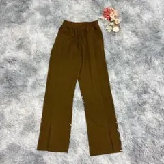 Neuna ヌナ（SS）スリットカットソーパンツ ストレート スウェット