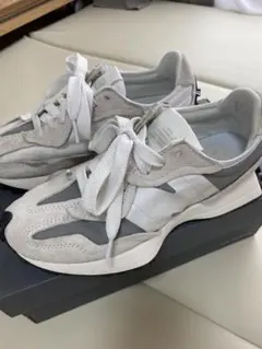 New Balance U327WED 23.5cm グレー/ホワイト