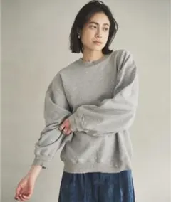 Audrey and John Wad カットオフスウェットプルオーバー