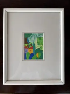 【真作】Midolie Wang肉筆油彩原画『色覚』ロスコ的瞑想空間 豪華額装付 真作】Midolie Wang肉筆油彩原画『色覚』ロスコ的瞑想空間 豪華額装付