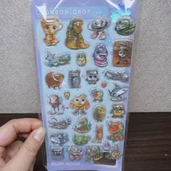 水入り ボンボンドロップシール ボンボンシール ぷっくりシール ウォーターシール