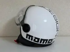 MOMO FGTR Classic Fluo ジェットヘル グレー/イエロー L - メルカリ