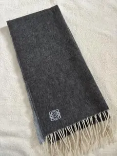 【美品】LOEWE マフラー　バイカラー