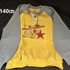 ラグラン袖のトレーナー VISION CLUB 新品タグ　140㎝