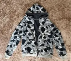 A BATHING APE リバーシブルパーカー グレーカモ柄のサムネイル