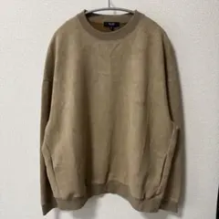 BEAMS HEART ベージュ スウェット M