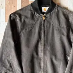 【激レア!!】80s Carhartt サンタフェジャケット 墨黒 鬼フェード