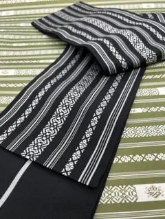 2025年最新】博多 半幅帯 正絹黒の人気アイテム - メルカリ