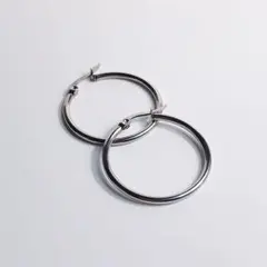 シルバー フープ ピアス 金アレ対策 シンプル