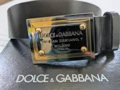 DOLCE&GABBANA（ドルチエ＆ガッバーナ）ベルト　85〜95cm程　黒のサムネイル