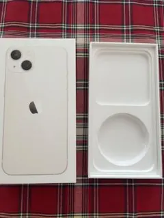 iPhone13 128GB 白 箱のみ　付属品なし、本体なし
