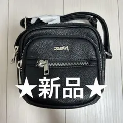 ★新品未使用【X-girl】ブラック ショルダーバッグ