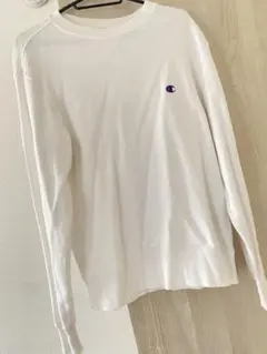 美品❁champion ホワイト　トレーナー