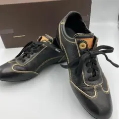 Louis Vuitton ルイヴィトン モノグラムレザースニーカー 6 1/2 - メルカリ