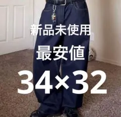 GAP 34/32スーパーバギーデニムパンツ　ダークリンス　大人気完売品　正規品