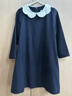 ハリトイト　花襟フォーマルワンピース　サイズ110