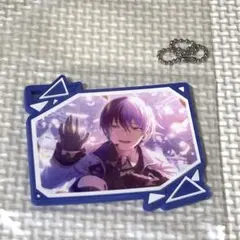 プロセカ　青柳冬弥　セガラッキーくじ　E賞　ラバーキーホルダー