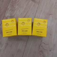 <新品未開封！> SEE/SAW　フレグランスキャンドル3個セット