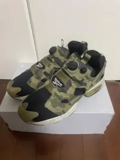 Bape Reebok Instapump Fury カモフラージュ