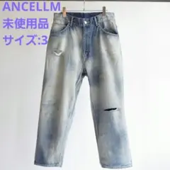 アンセルム SELVEDGE TAPERED 5P DENIM PANTS