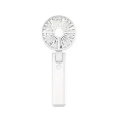 ※大特価【新品】充電式ハンディファン・ネックファン ホワイト 卓上式