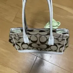 コーチ　スカーフ付き　シグネチャー　ハンドバッグ　ショルダーバッグ⭐︎