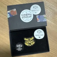MACON & LESQUOY マコンアンドレスコア ブローチ パピエティグル