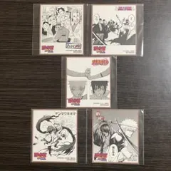 ジャンプフェア アニメイト 2023 ミニ色紙 BLEACH NARUTO