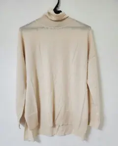 ジャーナルスタンダードレリューム　ワイドタートルネックニット　ベージュ