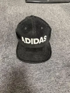 ADIDAS コーデュロイ ブラックキャップ