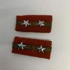 階級章 旧日本軍 陸軍 肩章 襟章 軍服 軍隊 日本軍 大日本帝国 当時物 肩章 階級章 大日本帝国 旧日本軍