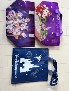 香港ディズニー20周年　ディズニーワールド　バッグセット